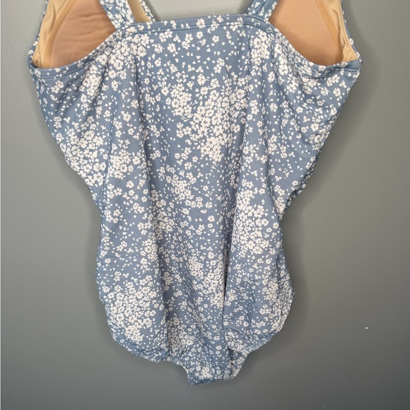 NWT Lands’s End Ditsy Floral One Piece Swimsuit - Picture 7 of 10